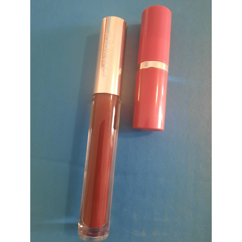 Women's Clinique Red Pink Lipstick & Lip Gloss One Size